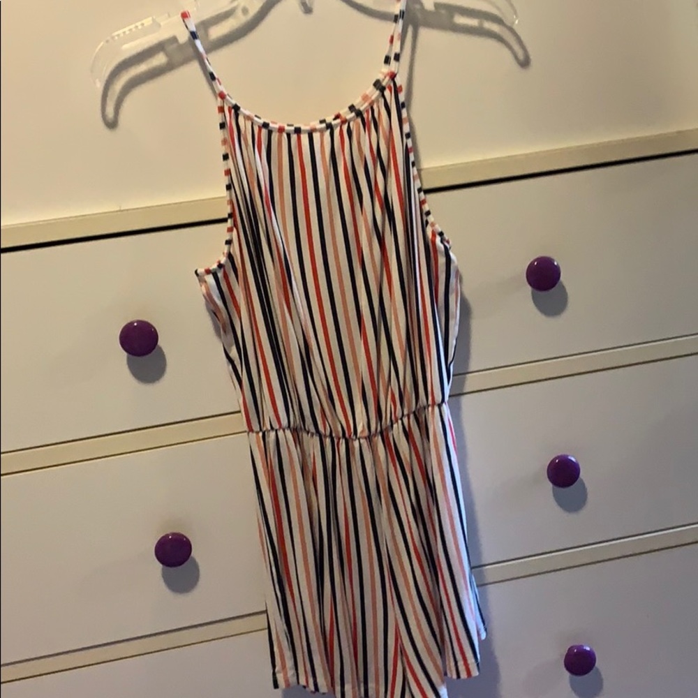 Striped Forever 21 Romper